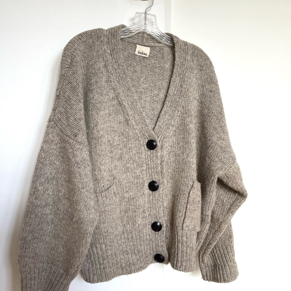 Babaa Cardigan no17 Mist